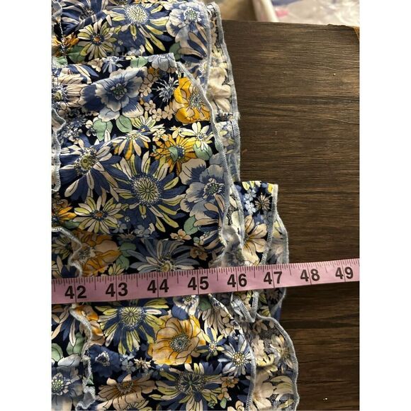 Heartloom Revolve Mina Dress Indigo Size XS Blue Off Shoulder Smocked Tiered - Picture 13 of 13